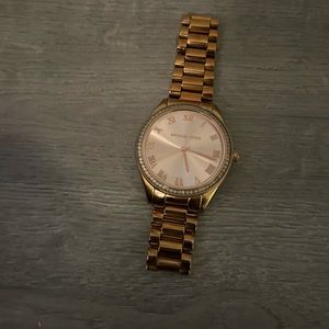 Michael Kors rose gold watch